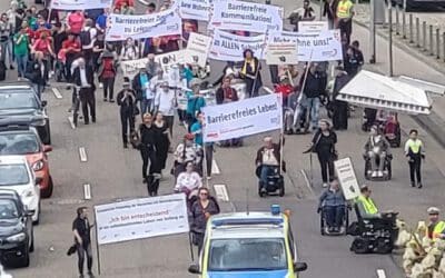 Große Demo für Inklusion Saarbrücken, 05. Mai 2025